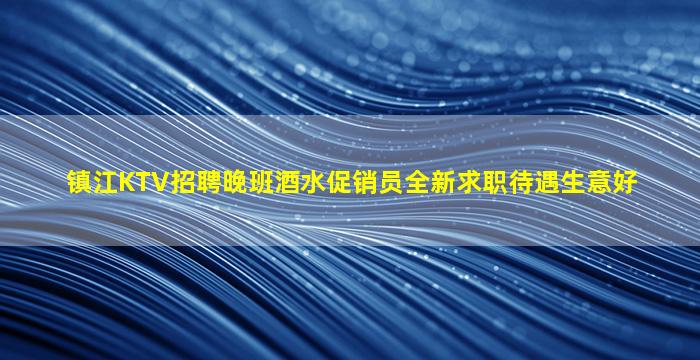 镇江KTV招聘晚班酒水促销员全新求职待遇生意好